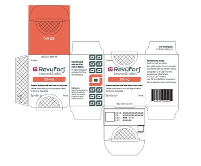 Revuforj 25 mg Carton (Revuforj 25 mg Carton)